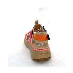 Steve Madden Steve Madden Decorum Textile Rose Orange Beige Plateformes