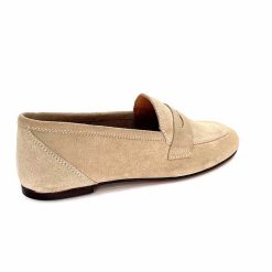 Ivoire0209b Ivoire 10648 Daim Beige Mocassins