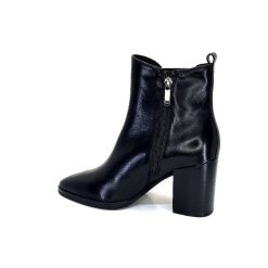 Regarde Le Ciel Regarde Le Ciel Marge 02 Cuir Noir Bottines