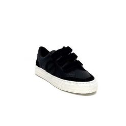 No Name No Name Strike Straps Cuir Noir Baskets