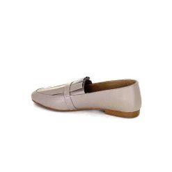 Ivoire-354 Ivoire 150870 Cuir Taupe Mocassins