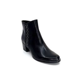 Regarde Le Ciel Regarde Le Ciel Isabel 56 Delice Cuir Noir Bottines