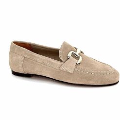 Ivoire0209b Ivoire 12807 Daim Beige Mocassins