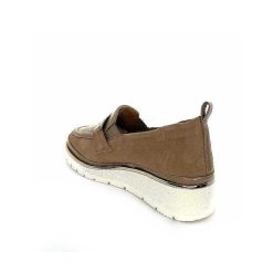 XSA Xsa 9977 Cuir Vernis Daim Beige Mocassins