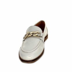 Ivoire0209b Ivoire 12779 Cuir Beige Creme Mocassins