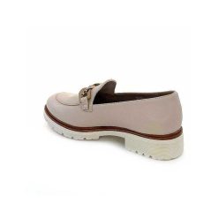 Ivoire0130a Ivoire 8B5118 Cuir Creme Mocassins