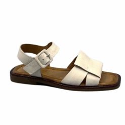 Ivoire0401a Ivoire 500.4314 Cuir Creme Sandales