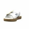 top tris srl Ivoire 8022-02 Cuir Blanc Mules