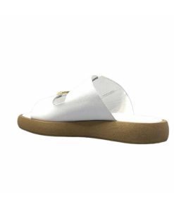 top tris srl Ivoire 8022-02 Cuir Blanc Mules