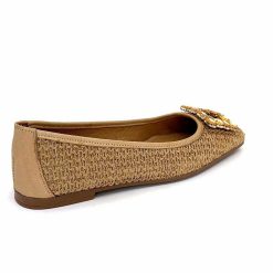 382-ivoire Ivoire 97574 Tk2 Raffia Beige Ballerines