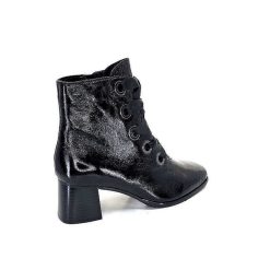 Regarde Le Ciel Regarde Le Ciel Ines 65 Cuir Vernis Noir Bottines