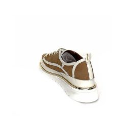 XSA Xsa 9951 Cuir Daim Beige Marron Baskets