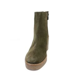 355-ivoire Ivoire B22302 Daim Kaki Bottines