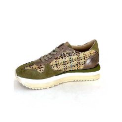 Requin Reqins Ursula Daim Kaki Raffia Multicolore Baskets