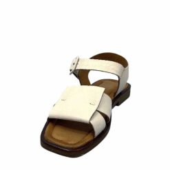 Ivoire0401a Ivoire 500.4314 Cuir Creme Sandales