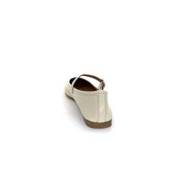 We Do Ivoire 55362 Cuir Beige Ballerines