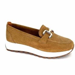 Ivoire0209b Ivoire 12875 Daim Taupe Mocassins