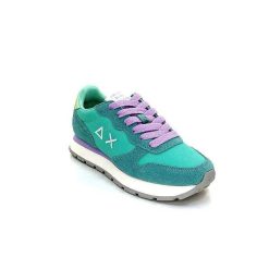 sun 68 - numero 8 srl Sun68 Bz34201 Daim Aqua Mauve Baskets