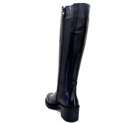 398-ivoire Ivoire 5282 Livv Cuir Noir Bottes