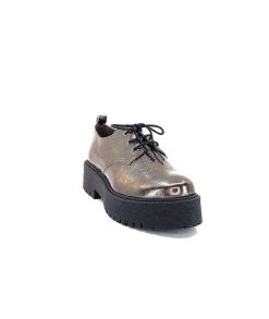 Minka Minka Dunvel Cuir Metal Taupe Lacets