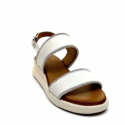 Inuovo Inuovo 95005 Cuir Creme Plateformes