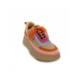 Steve Madden Steve Madden Double Take Textile Rose Orange Beige Baskets