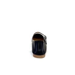 We Do Ivoire 55362 Cuir Noir Ballerines