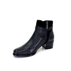 Regarde Le Ciel Regarde Le Ciel Jolene 23 Cuir Noir Bottines