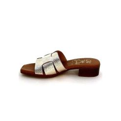 oh my sandals - innova footwear Ivoire 5343 Cuir Or Mules