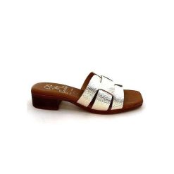 oh my sandals - innova footwear Ivoire 5343 Cuir Or Mules