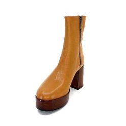 l'arianna L'Arianna Tr1556 Cuir Camel Bottines