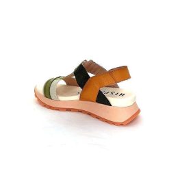 Hispanitas Hispanitas Chv 243308 Cuir Vert Orange Plateformes