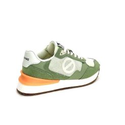 No Name No Name Tova Runner W Daim Vert Textile Vert Blanc Orange Baskets