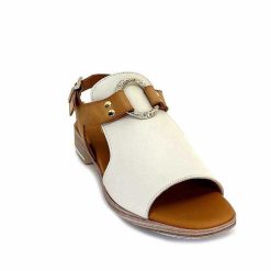 Paula Urban Paula Urban 9661 Cuir Off Camel Sandales