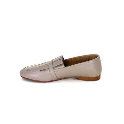 Ivoire-354 Ivoire 150870 Cuir Taupe Mocassins