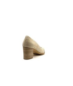 Myma Myma 6627/01 Cuir Beige & Or Escarpins