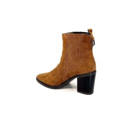 Ivoire0104a Ivoire 46112 Daim Cognac Bottines