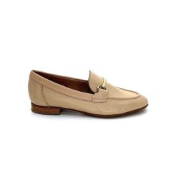 Ivoire0236a Ivoire 54564Dl Cuir Nude Mocassins