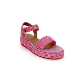 Ivoire0467a Fiorina S148 J738 Raffia Rose Plateformes