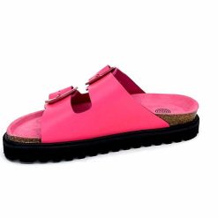 genuins factory s.l Genuins G105681 Cuir Fushia Mules