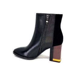 Elue Par Nous Elue Par Nous Palpe Cuir Noir Bottines