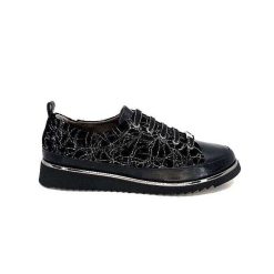 XSA Xsa 8010 Psiche Cuir & Daim Noir Baskets