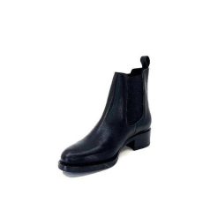 We Do Ivoire 99763 Cuir Noir Bottines