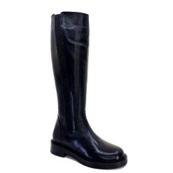 398-ivoire Ivoire 5276 Alexis Cuir Noir Bottes