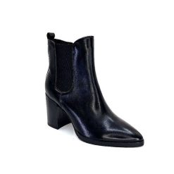 Regarde Le Ciel Regarde Le Ciel Marge 02 Cuir Noir Bottines