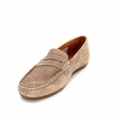 Ivoire0209b Ivoire 11163 Daim Taupe Mocassins