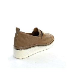 XSA Xsa 9977 Cuir Vernis Daim Beige Mocassins