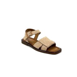 Ivoire0401a Ivoire 500.4314 Daim Beige Camel Sandales