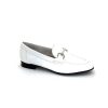 Ivoire0236a Ivoire 54564Dl Cuir Blanc Mocassins