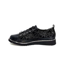 XSA Xsa 8010 Psiche Cuir & Daim Noir Baskets